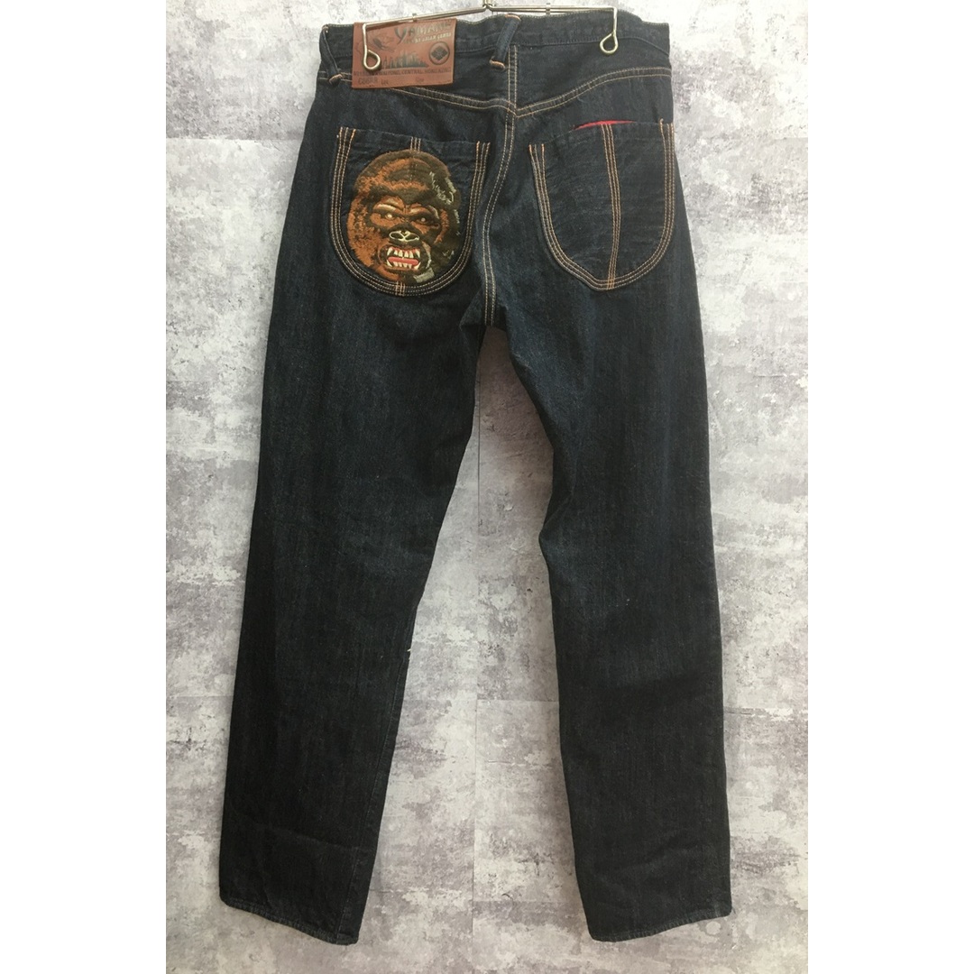 EVISU(エビス)のEVISU JEANS エヴィス ジーンズ 龍 ゴリラ刺繍デニムパンツ【3493-004】 メンズのパンツ(デニム/ジーンズ)の商品写真