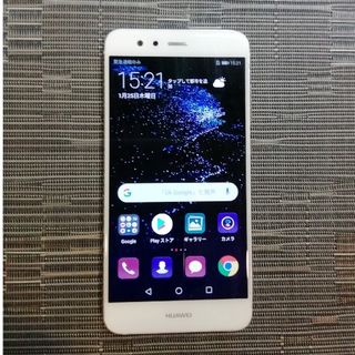 ファーウェイ(HUAWEI)のHuwei P10 lite 本体（ホワイト）(スマートフォン本体)