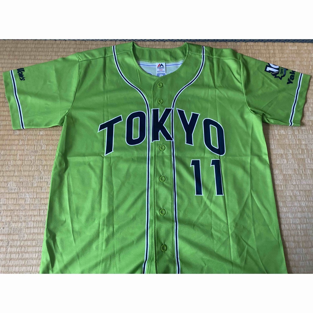 ヤクルトスワローズ　奥川恭伸　ユニフォーム スポーツ/アウトドアの野球(応援グッズ)の商品写真