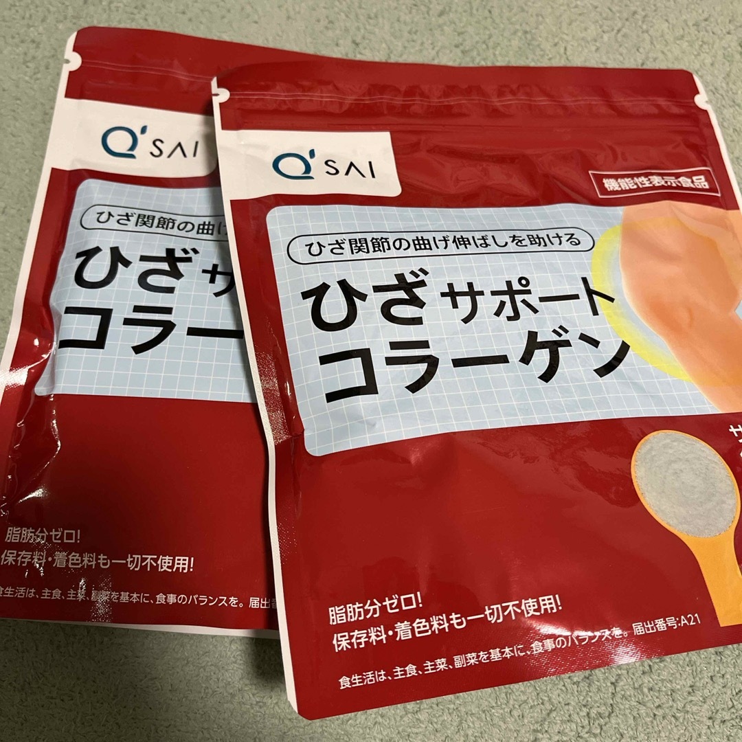 Q'SAI(キューサイ)のひざサポートコラーゲン 食品/飲料/酒の健康食品(コラーゲン)の商品写真