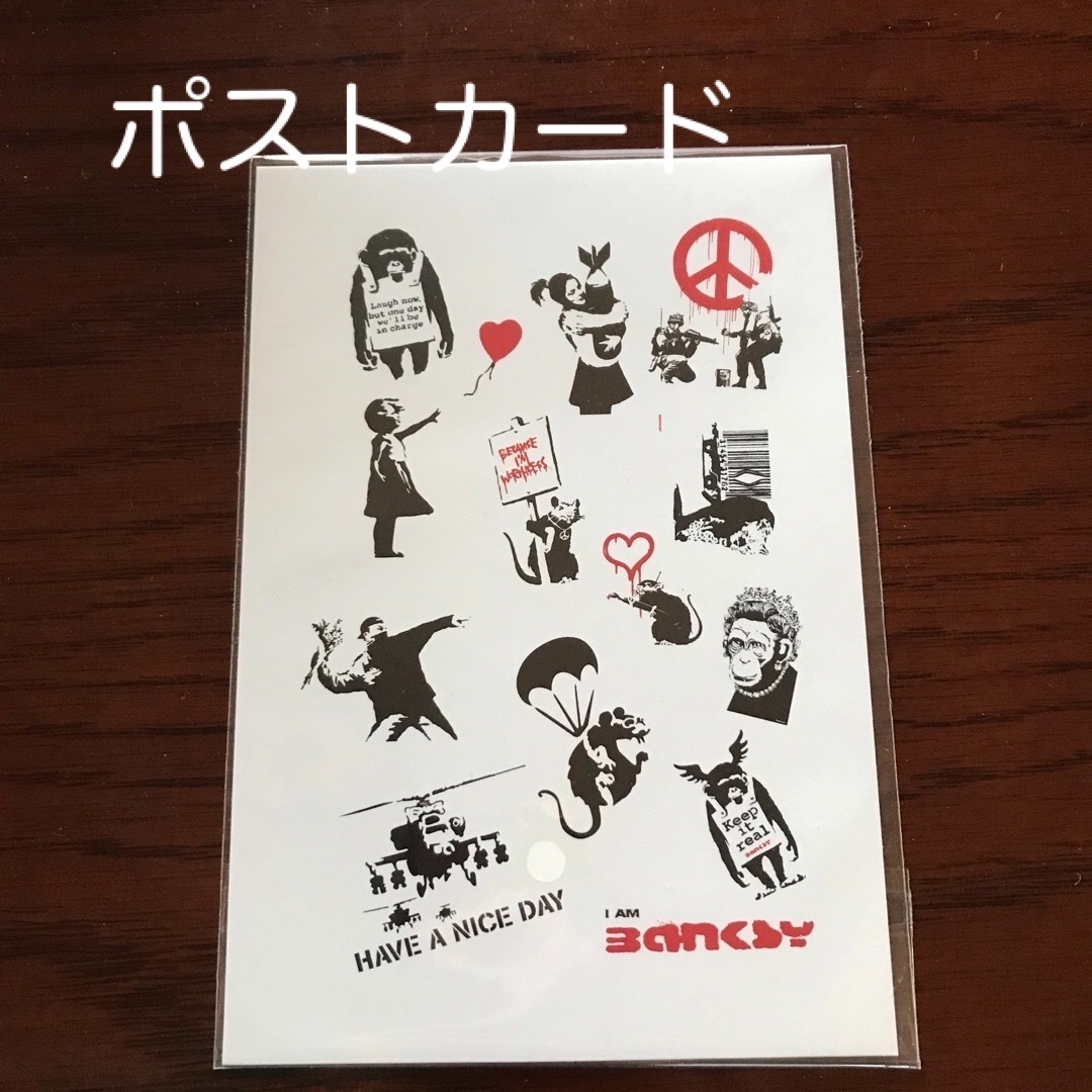 バンクシー ポストカードの通販 by ぱぴこ's shop｜ラクマ