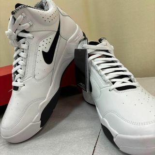 ナイキ(NIKE)のナイキ　エア　フライト　ライト　MID スニーカー　DJ2518-100 白　靴(スニーカー)