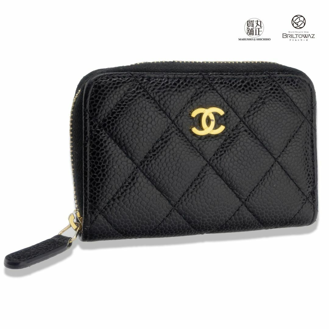 CHANEL - シャネル クラシック ジップコインパース A84511 ブラック ...