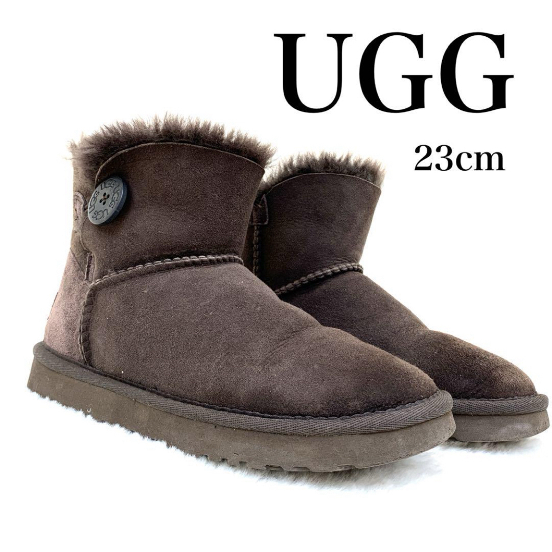 UGG(アグ)のアグ UGG ムートンブーツ ダークブラウン 23cm 3352 レディースの靴/シューズ(ブーツ)の商品写真