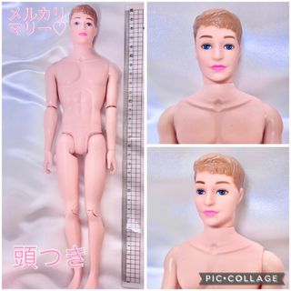 ドール　ヘッドとボディセット　男性　バービー  ピエール　ケン(人形)