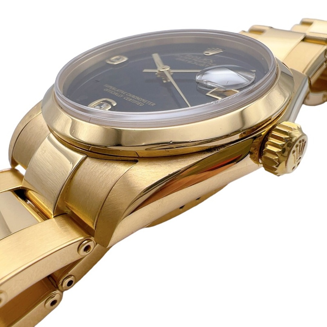 ROLEX(ロレックス)の　ロレックス ROLEX デイトジャスト31 T番 68248  K18イエローゴールド/オニキス ボーイズ 腕時計 レディースのファッション小物(腕時計)の商品写真