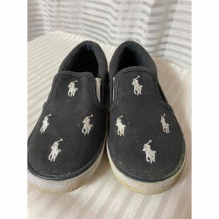 ポロラルフローレン(POLO RALPH LAUREN)のポロラルフローレン 総柄 キッズ 靴 スリッポン 16cm(スリッポン)