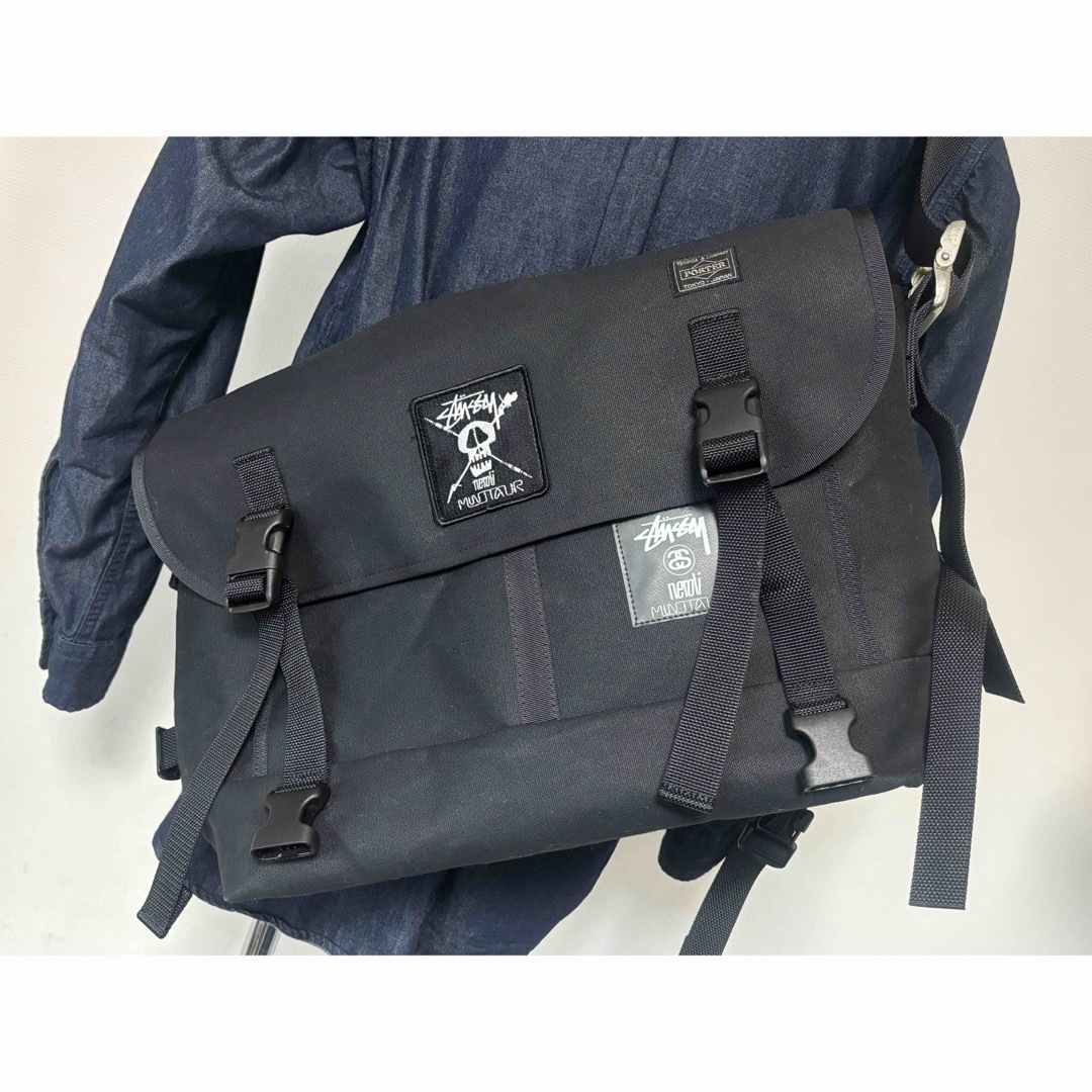 PORTER/コラボ/Stussy/メッセンジャーバッグ/限定/MINOTAUR