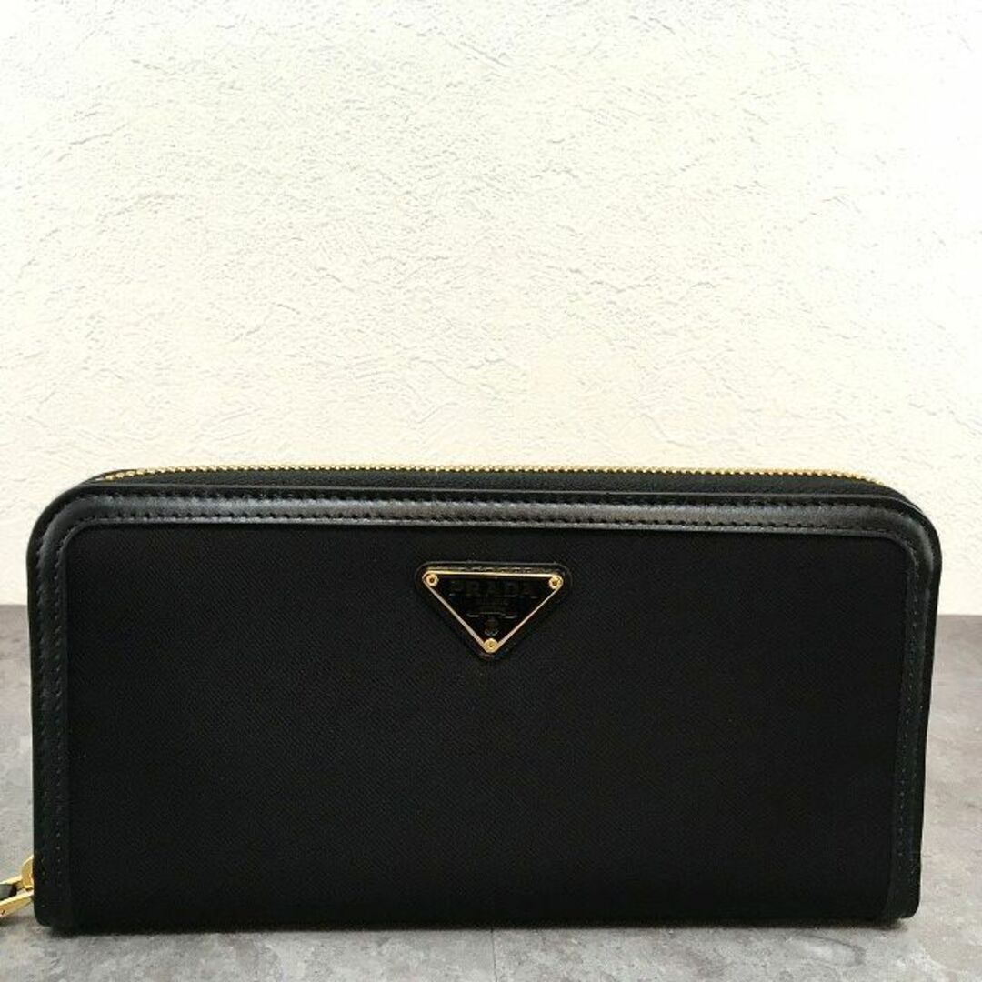 PRADA(プラダ)の未使用品 PRADA ジップウォレット 1ML506 NERO 200 レディースのファッション小物(財布)の商品写真