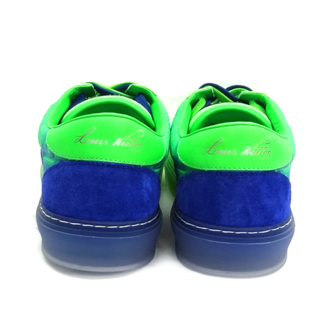 LOUIS VUITTON(ルイヴィトン)のルイ ヴィトン LVオリライン リシュリュ― モノグラム スニーカー 25.5cm モノグラムグラデーション グリーン ブルー #6 1/2 1A9UYN メンズの靴/シューズ(スニーカー)の商品写真