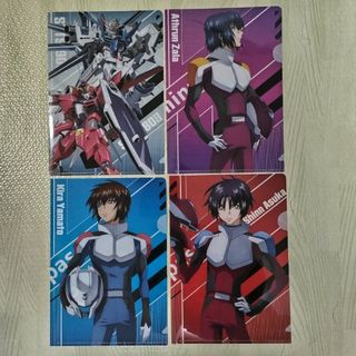 機動戦士ガンダムSEED FREEDOM A5クリアファイル ４枚セット(クリアファイル)