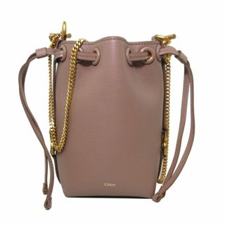 クロエ(Chloe)の【新品】クロエ バッグ ショルダーバッグ CHC23AP844 I31 Chloe マーシー マイクロ バケットバッグ チェーンショルダー 斜め掛け レディース(ショルダーバッグ)