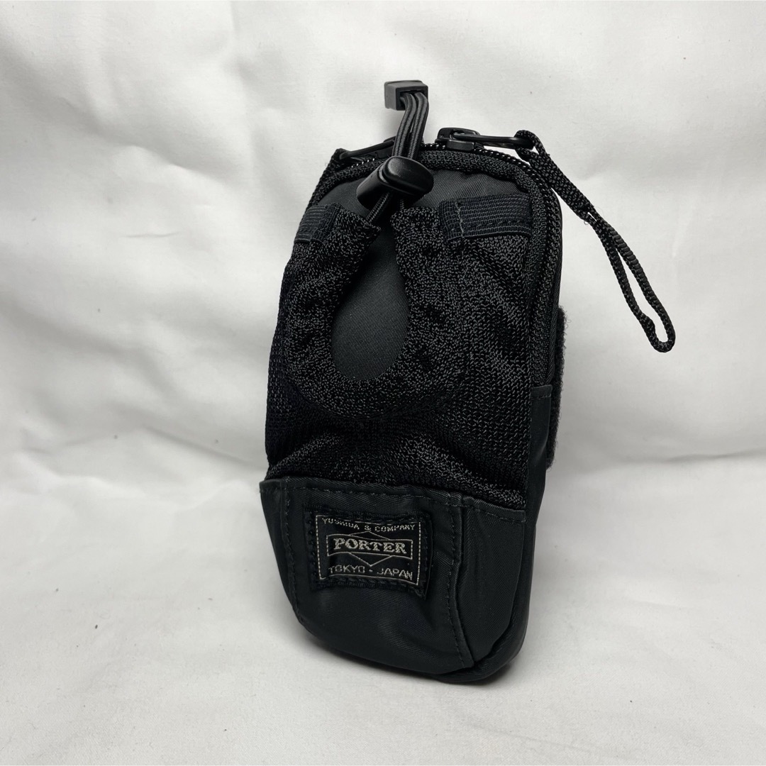 PORTER(ポーター)の【美品】PORTER DRIVE POUCH ブラック 小物入れ モバイルケース メンズのファッション小物(その他)の商品写真