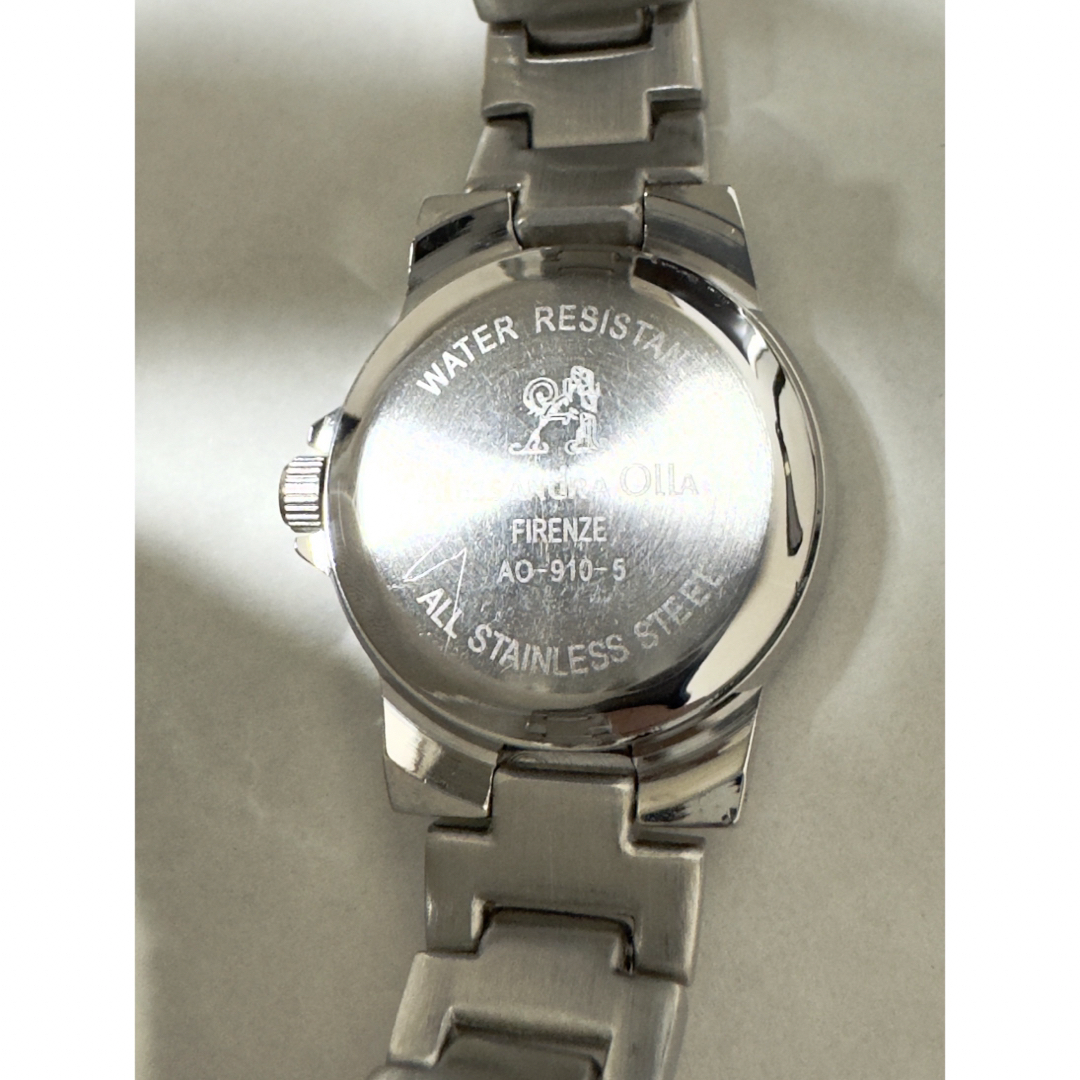 ALESSANdRA OLLA(アレッサンドラオーラ)のYN☆仕上済☆ アレサンドラオーラ レディース腕時計 AO-910-5 クォーツ レディースのファッション小物(腕時計)の商品写真