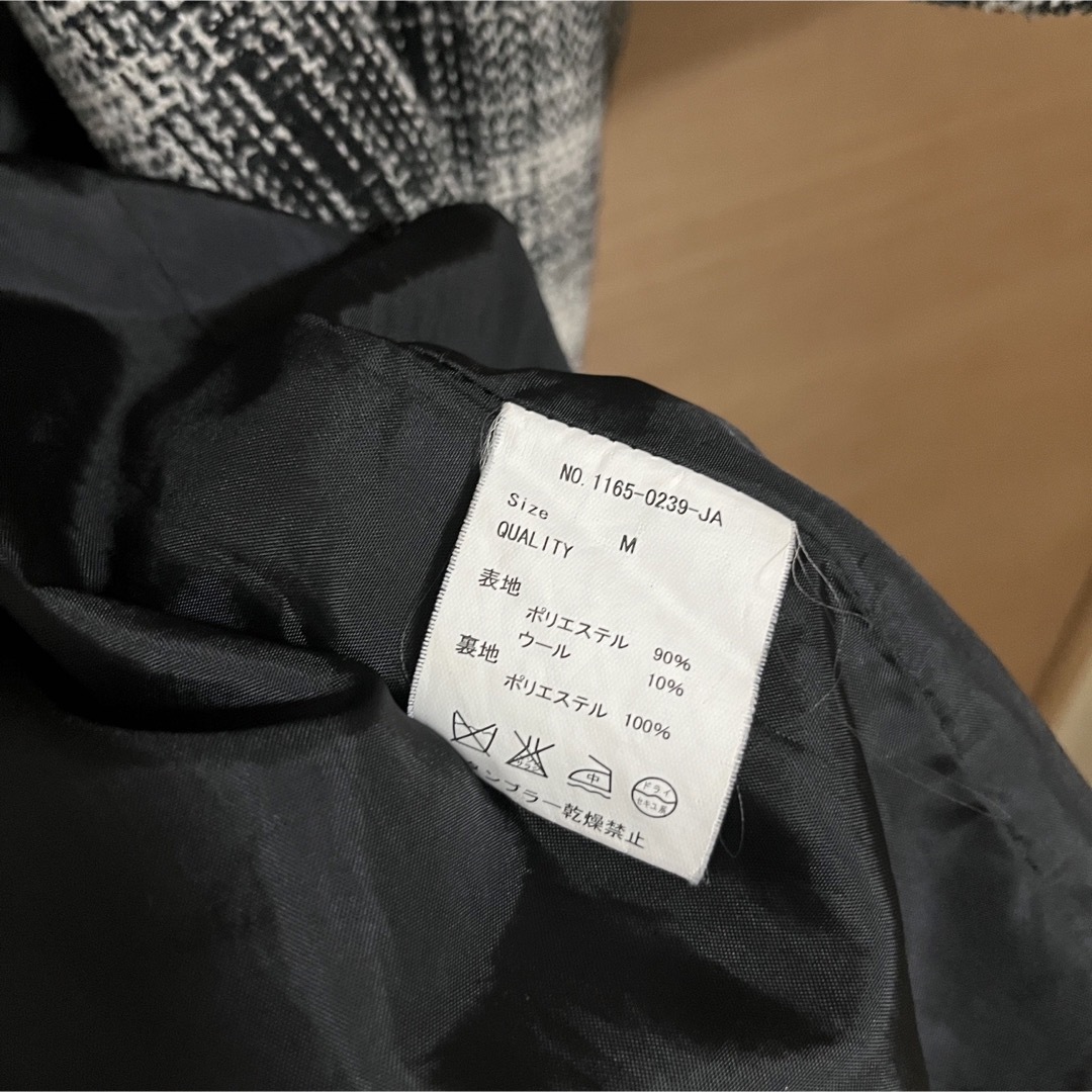 JAYRO(ジャイロ)のモトマチジャイロ　チェック　ロングコート レディースのジャケット/アウター(ロングコート)の商品写真