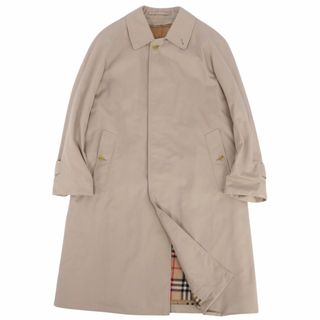 バーバリー(BURBERRY)の極美品 Vintage バーバリー Burberrys コート ステンカラーコート バルマカーンコート ライナー付き 英国製 アウター メンズ 46(S相当) ベージュ(ステンカラーコート)