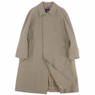 バーバリー(BURBERRY)の美品 Vintage バーバリー Burberrys コート ステンカラーコート バルマカーンコート 裏チェック アウター メンズ 90-165(S相当) ベージュ(ステンカラーコート)