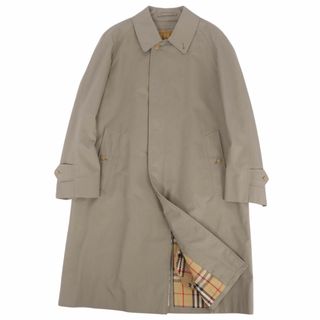 バーバリー(BURBERRY)の美品 Vintage バーバリー Burberrys コート ステンカラーコート バルマカーンコート ライナー付き アウター メンズ 90-165(S相当) カーキベージュ(ステンカラーコート)