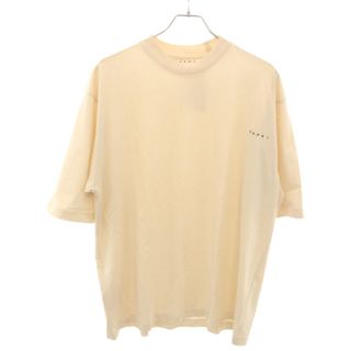 マルニ(Marni)のMARNI マルニ 22AW ロゴ刺繍クルーネックパックTシャツ アイボリー 50 HUMU0223EX(Tシャツ/カットソー(半袖/袖なし))