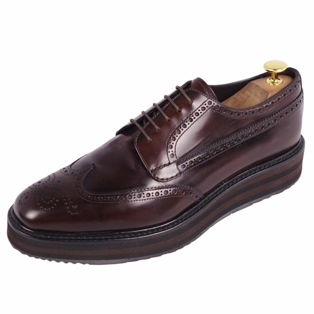 PRADA - 美品 プラダ PRADA レザーシューズ ダービーシューズ PRADA - 美品 プラダ PRADA レザーシューズ ダービーシューズ