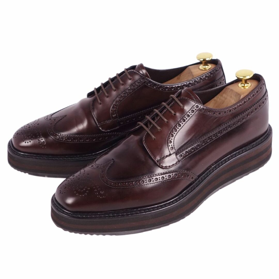 PRADA - 美品 プラダ PRADA レザーシューズ ダービーシューズ PRADA - 美品 プラダ PRADA レザーシューズ ダービーシューズ