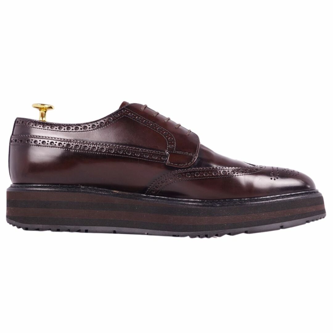 PRADA - 美品 プラダ PRADA レザーシューズ ダービーシューズ PRADA - 美品 プラダ PRADA レザーシューズ ダービーシューズ