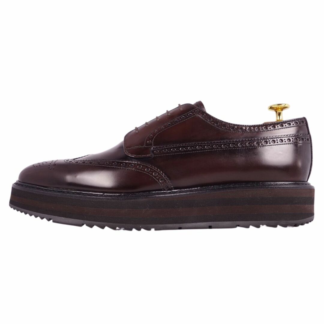 PRADA - 美品 プラダ PRADA レザーシューズ ダービーシューズ PRADA - 美品 プラダ PRADA レザーシューズ ダービーシューズ