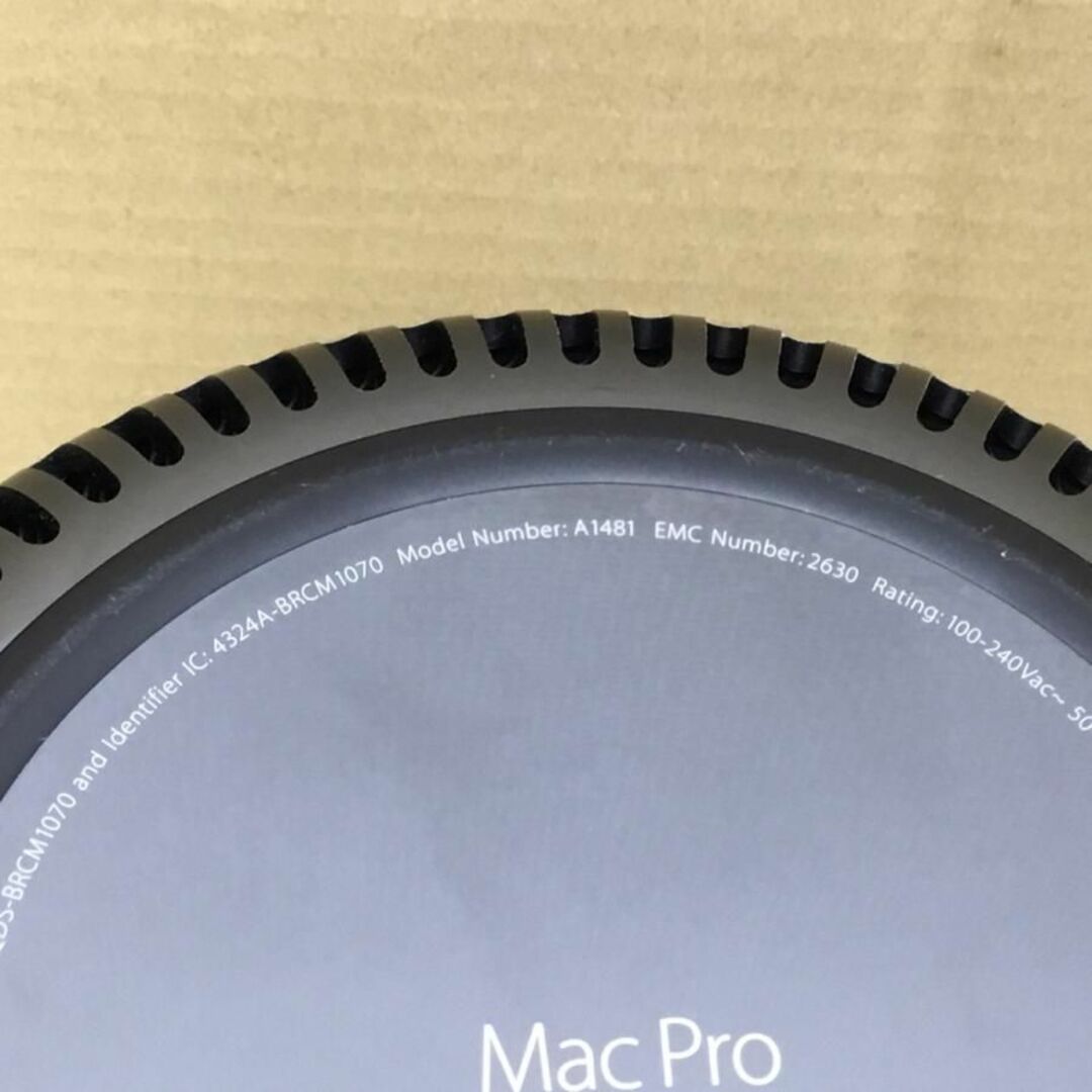 Apple(アップル)のMACPROX/HC-3500 A1481　X(E5-1650V2)HC-3.5GHZ Late 2013　64GB 512GBＳＳＤ Big Sur14.2 無線、Bluetooth スマホ/家電/カメラのPC/タブレット(その他)の商品写真