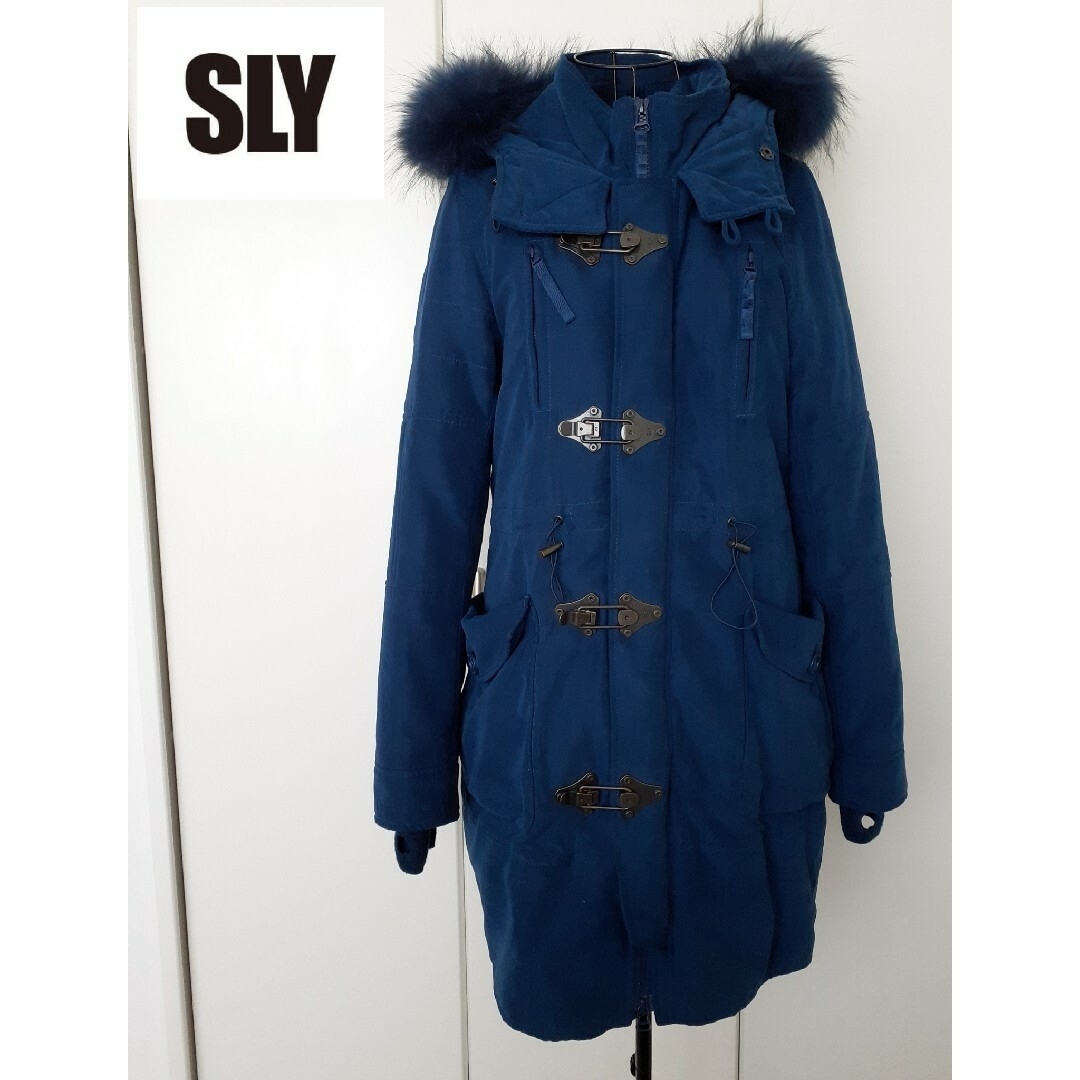 SLY(スライ)のSLY N3B ネイビー レディースのジャケット/アウター(モッズコート)の商品写真