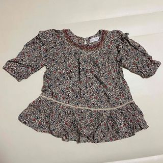 ザラキッズ(ZARA KIDS)のZARA♡花柄ワンピース(98センチ)(ワンピース)