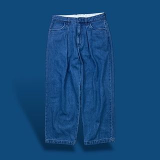 ワンエルディーケーセレクト(1LDK SELECT)のFARAH ファーラー ワンタックワイドテーパードパンツ デニム ジーンズ(デニム/ジーンズ)