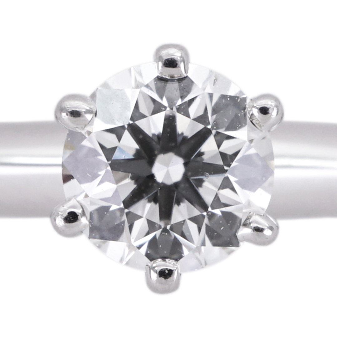 Tiffany & Co.(ティファニー)のティファニー エンゲージメントリング プラチナ ティファニーセッティング リング 指輪 レディースのアクセサリー(リング(指輪))の商品写真