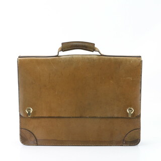 HERZ ヘルツ レザー ビジネス バッグ 書類鞄 ブリーフケース トート 通勤 本革 ブラウン 茶色 A4 紳士 メンズ EEM K29-3