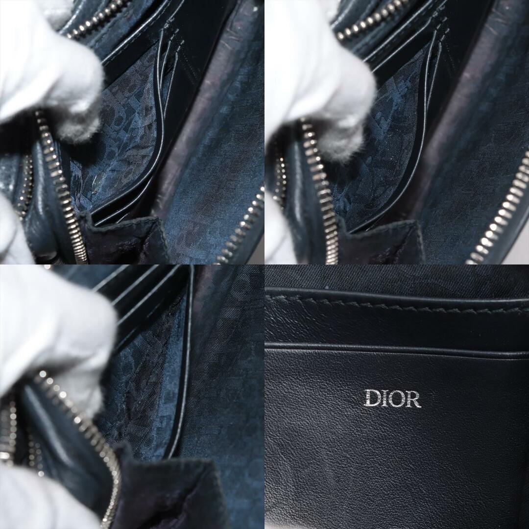 DIOR HOMME(ディオールオム)の美品 ディオール × ナイキ エアジョーダン コラボ エアディオール レザー ショルダーバッグ 斜め掛け メッセンジャー メンズ MMM K33-1 メンズのバッグ(ショルダーバッグ)の商品写真