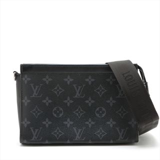 ルイヴィトン(LOUIS VUITTON)の新品同様 現行品 ルイヴィトン モノグラム エクリプス ガストン ウェアラブル ウォレット M81124 ショルダーバッグ メンズ EEM K35-2(ショルダーバッグ)