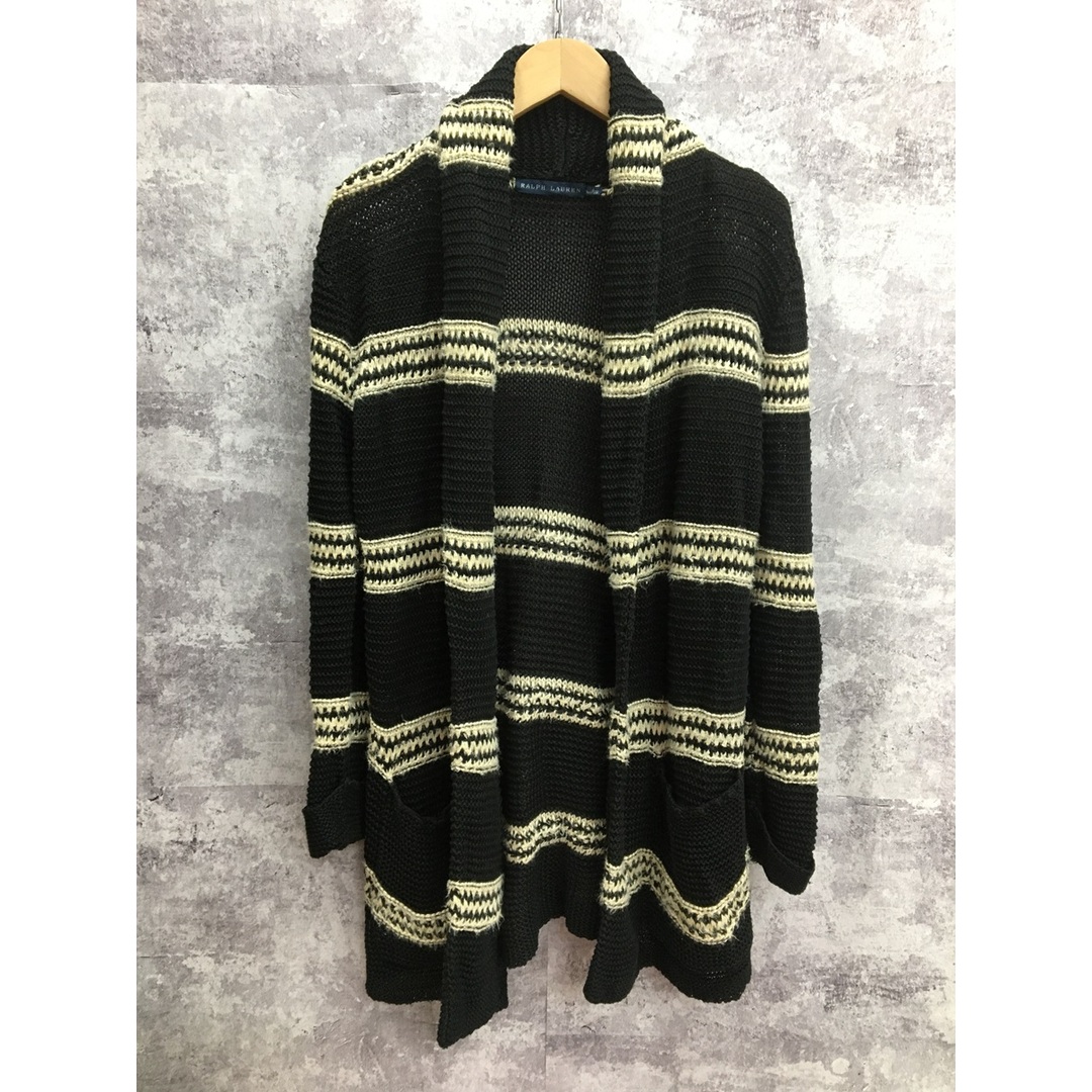 Ralph Lauren(ラルフローレン)のRalph Lauren ラルフローレン ニットカーディガン レディース ベルト欠品【3497-004】 レディースのトップス(カーディガン)の商品写真