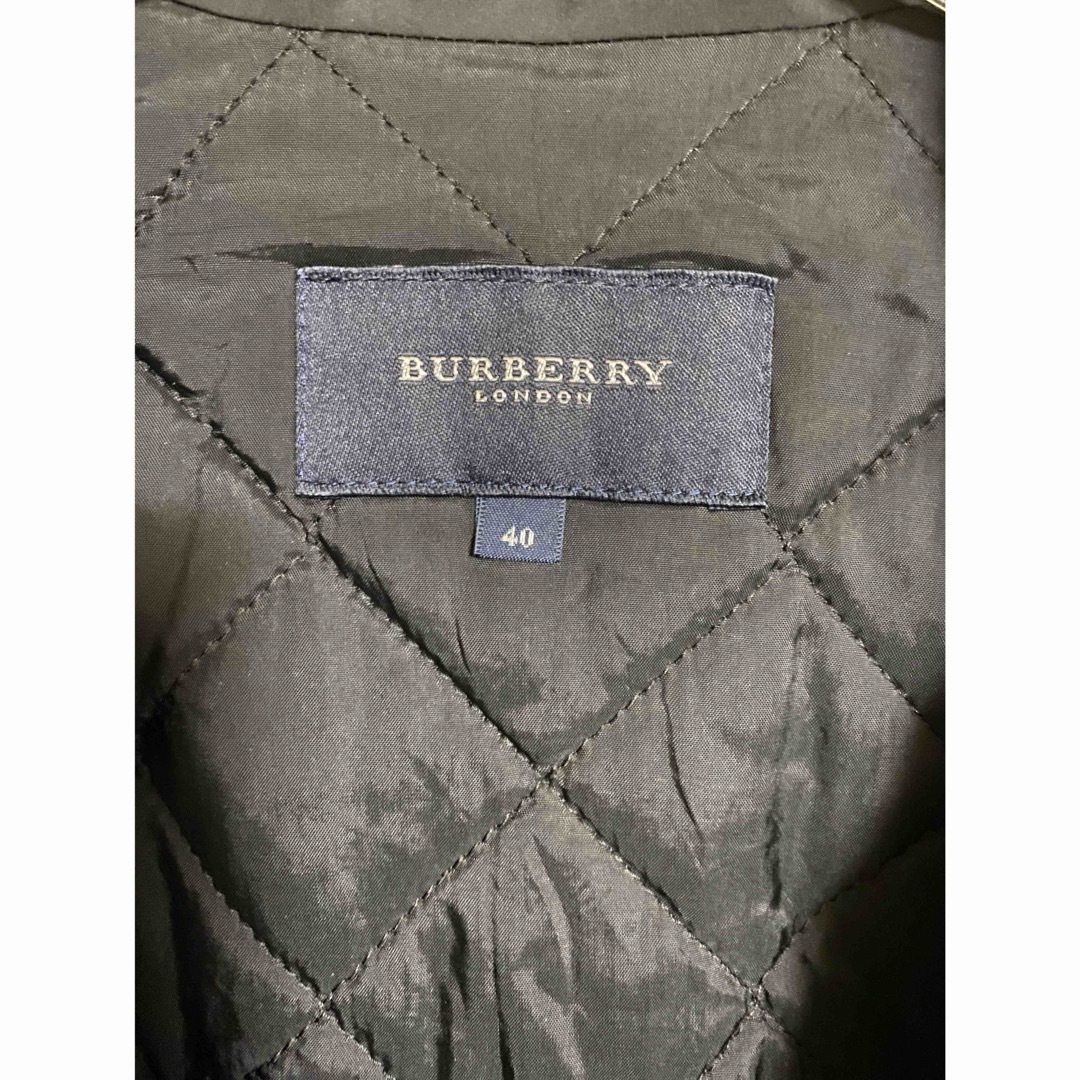 BURBERRY(バーバリー)のBURBERRY バーバリー ジャケット 40 L 黒 ブラック 無地 レディースのジャケット/アウター(その他)の商品写真