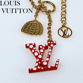 ルイヴィトン(LOUIS VUITTON)のルイヴィトン コリエ LV アイコニック ネックレス M01081 草間彌生(ネックレス)