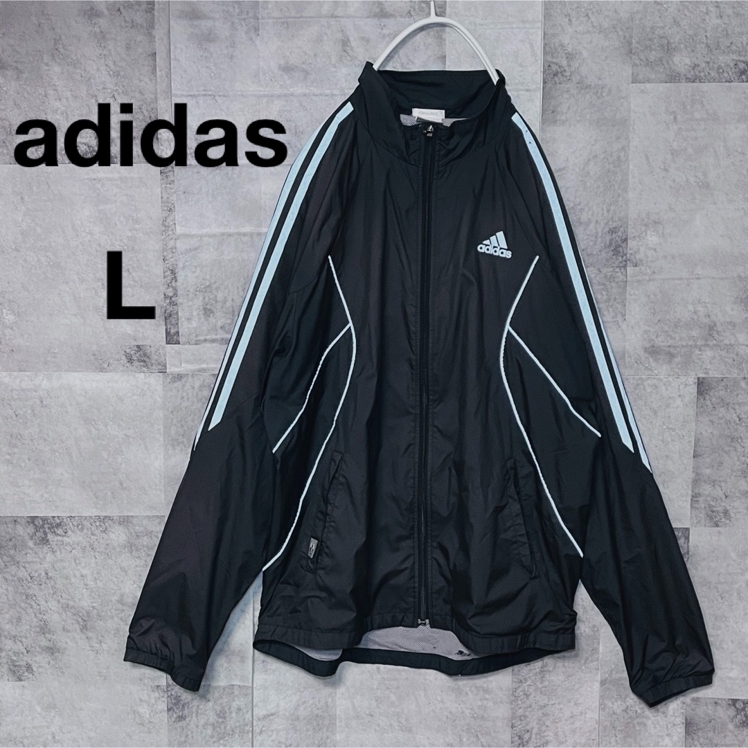 adidas - アディダスウインドブレーカー L ナイロンジャケット