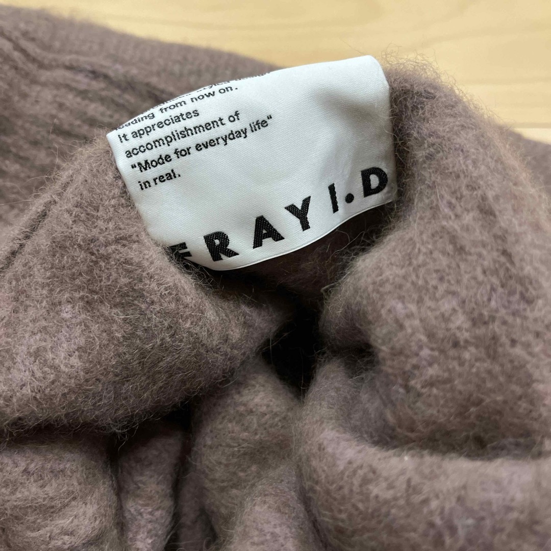 FRAY I.D(フレイアイディー)の値下げ　FRAY I.D ラクーンファーニット レディースのトップス(ニット/セーター)の商品写真