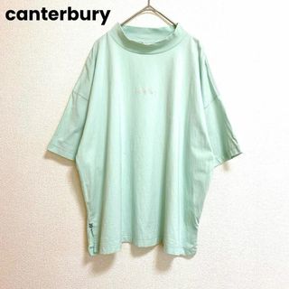 CANTERBURY - st388 canterbury トップス カットソー パステルカラー 刺繍ロゴ