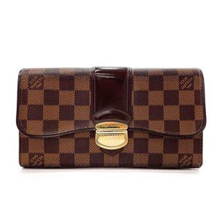 ルイヴィトン(LOUIS VUITTON)のルイヴィトン 長財布 ポルトフォイユ システィナ  N61747  ブ(財布)