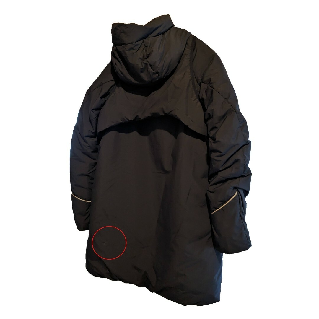 MOUN TEN.　セパレートダウンコート　ブラック　SIZE 0 レディースのジャケット/アウター(ダウンコート)の商品写真