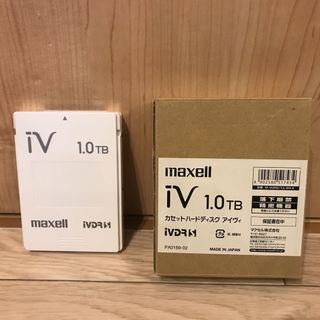 マクセル(maxell)のmaxell カセットハードディスク　1.0TB(その他)