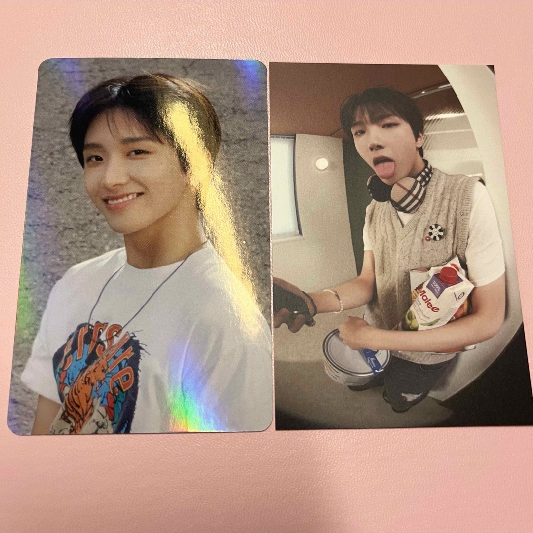 BOYNEXTDOOR(ボーイネクストドア)のウナク トレカ 特典 ユニバ weverse wh エンタメ/ホビーのCD(K-POP/アジア)の商品写真