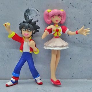 タクヤ＆シャランラ　フィギュア（黄金勇者ゴルドラン）(アニメ/ゲーム)