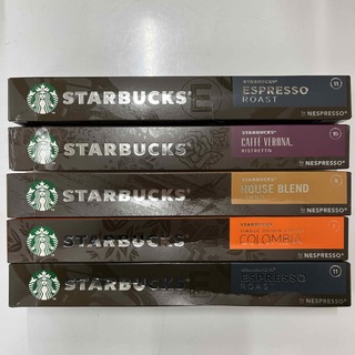 スターバックスコーヒー(Starbucks Coffee)の⭐︎訳あり⭐︎  スターバックス　5本セット　ネスプレッソ　(コーヒー)