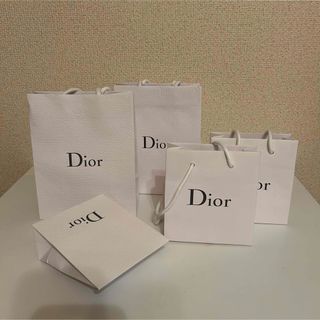 クリスチャンディオール(Christian Dior)のDior ショッパー・袋 5枚セット(ショップ袋)