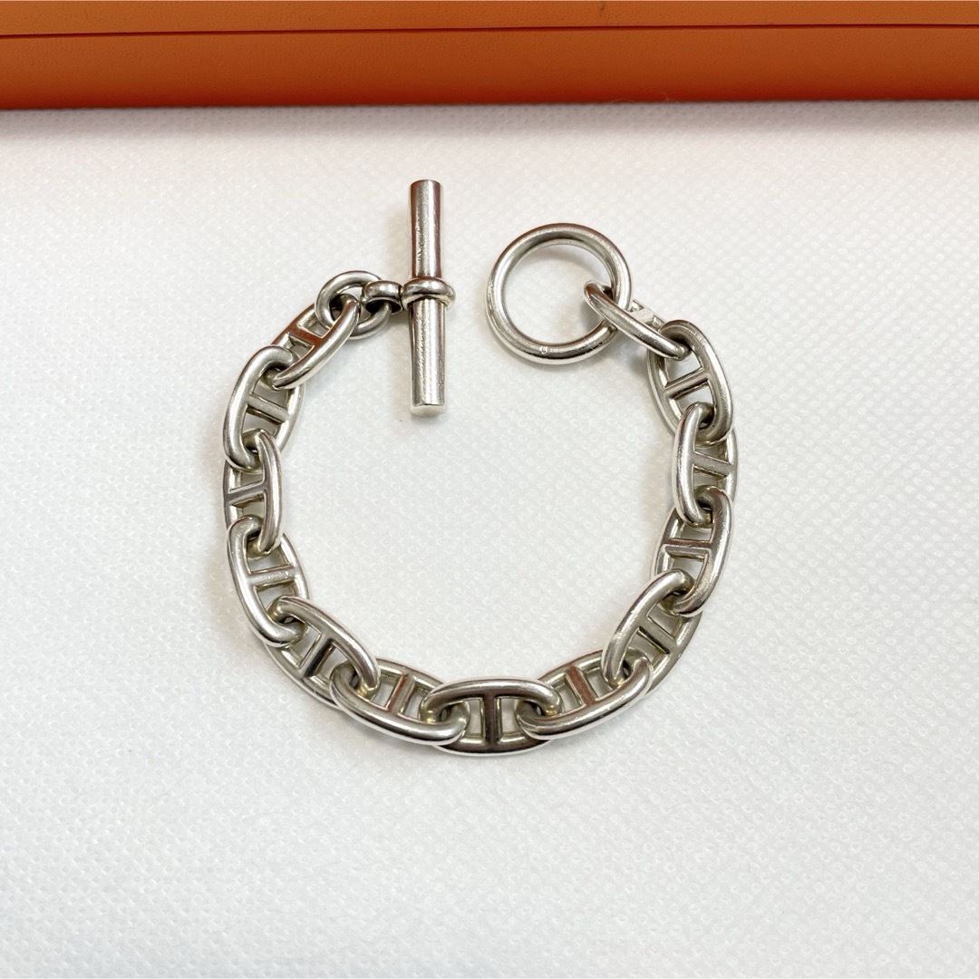 HERMES ドイツ製 GM 13コマ シェーヌダンクル ブレスレット | フリマアプリ ラクマ HERMES ドイツ製 GM 13コマ シェーヌダンクル ブレスレット | フリマアプリ ラクマ