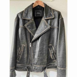 ザラ 本革 ライダースジャケット(メンズ)の通販 33点 | ZARAのメンズを ザラ 本革 ライダースジャケット(メンズ)の通販 33点 | ZARAのメンズを